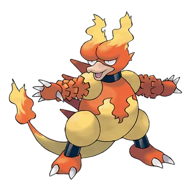 official artwork of magmar